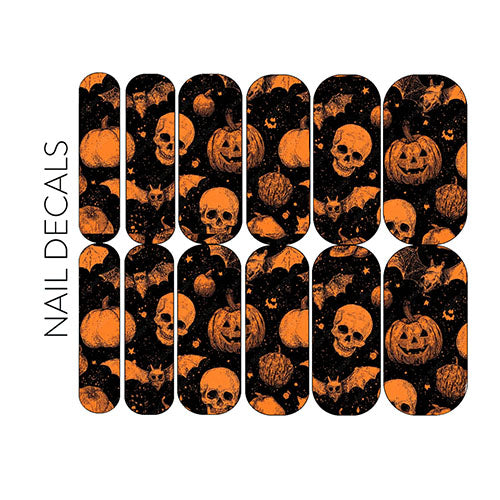 Fright Club Nail Decals