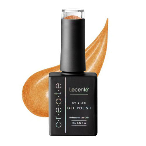 metallic bronze gel nail polish