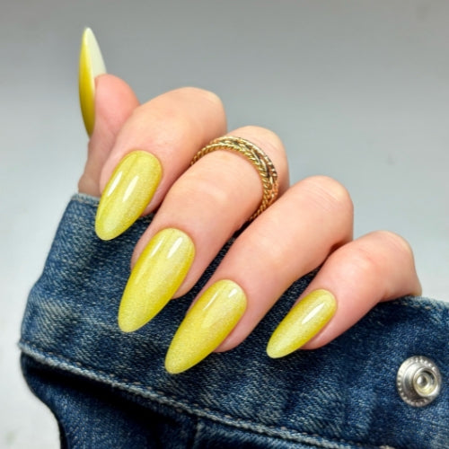 Golden Hour Rainbow Magnetic Gel Polish