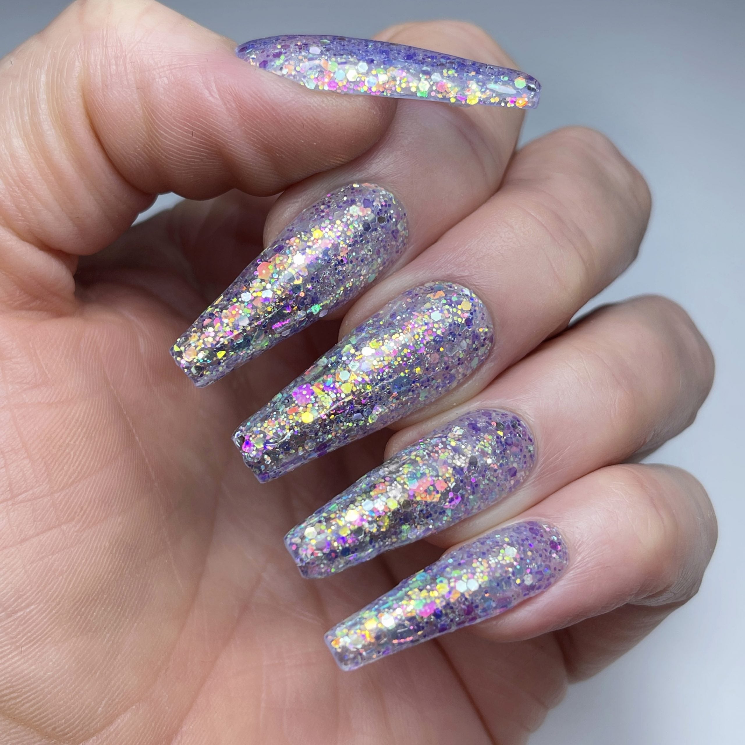 Grape Soda Multi Glitz Nail Glitter