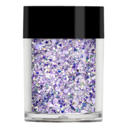 Bright purple glitter