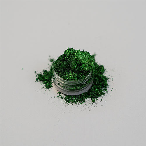 Green Chrome Nail Powder