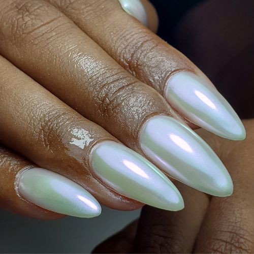 CHROME DONUT NAILS
