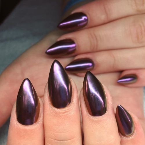 Bronze Chameleon Chrome Nail Powder