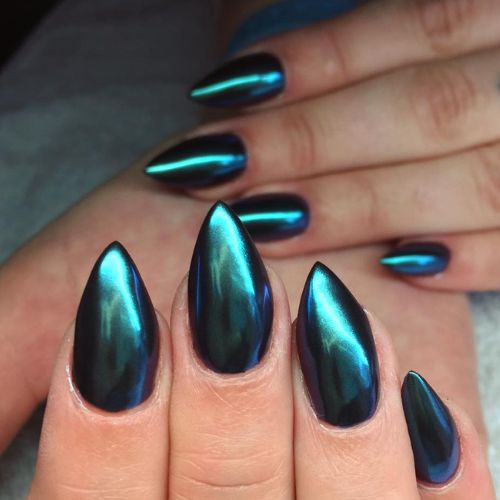 Purple Chameleon Chrome Nail Powder