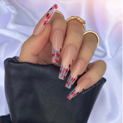 Red Nail Foil