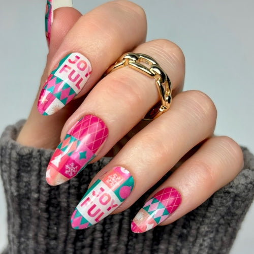 Merry & Bright Nail Decals