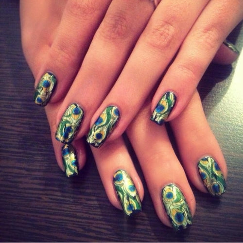 Peacock Nail Foil