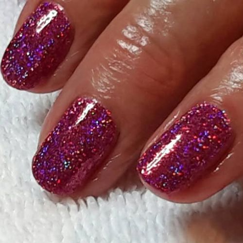 Burst Fireworks Holographic Nail Glitter