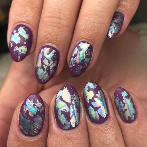 Oil Slick Nail Foil