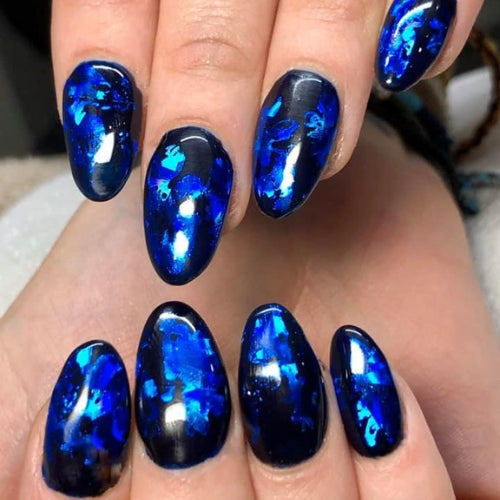 Blue Nail Foil