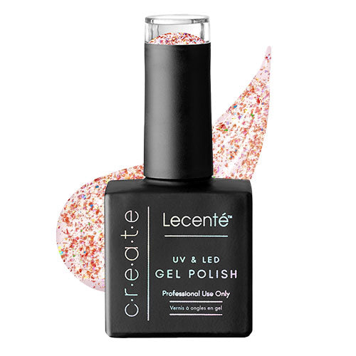 Holo Rose Flake Effect Top Coat