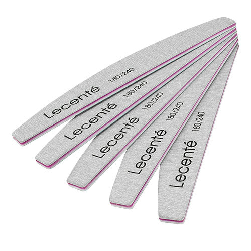 Lecente-Half-Moon-Nail-Files-180-240