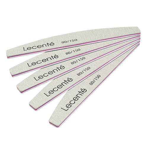 Lecente-Half-Moon-Nail-Files-80-150