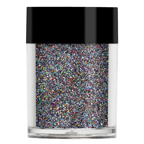 Pewter Holographic Multi Glitz Chunky Nail Glitter