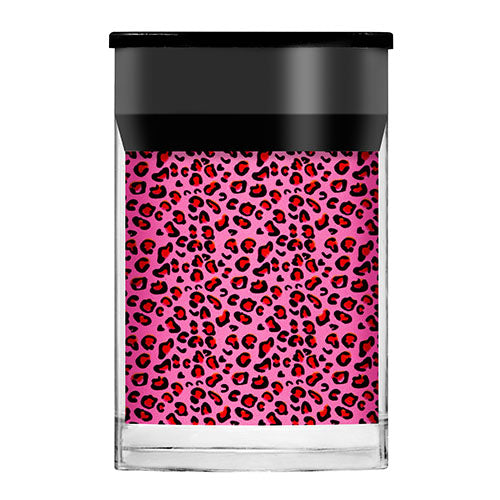 Pink Leopard Nail Foil