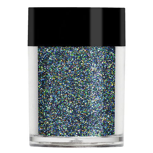 Rainbow Black Iridescent Nail Glitter