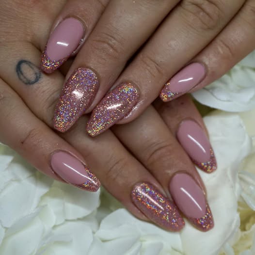 Rocket Fireworks Holographic Nail Glitter