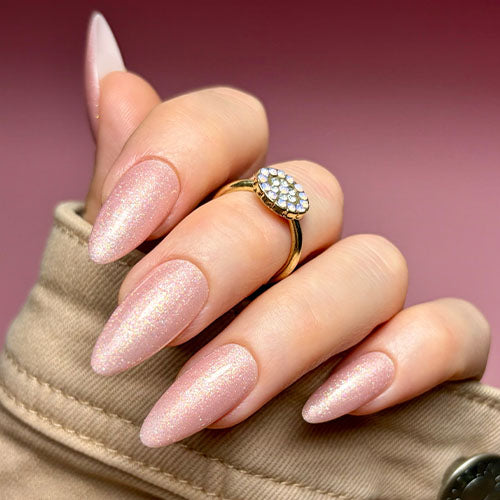 Rosé Runway Mica Gel Polish