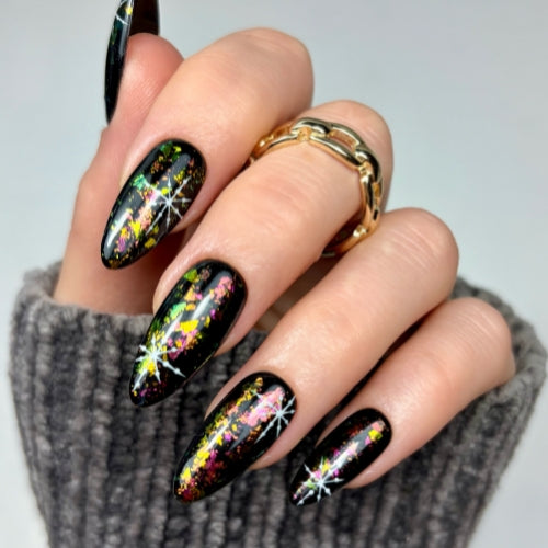 Shape-Shifter Metallic Flakes