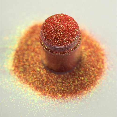 Salmon Iridescent Nail Glitter