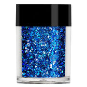 Sapphire Holographic Multi Glitz Chunky Nail Glitter