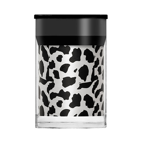 Silver Cow Nail Foil