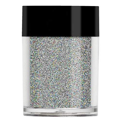 Silver Holographic Nail Glitter