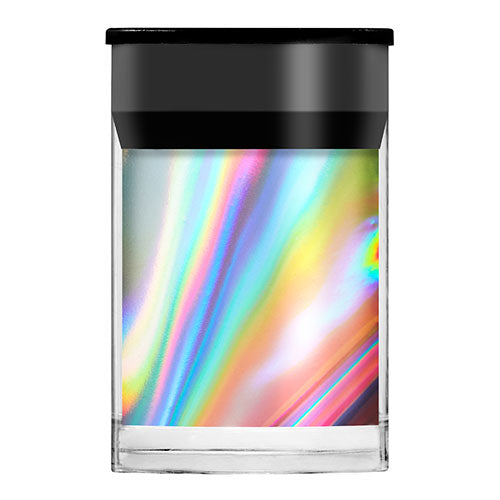 Silver Holographic Shimmer Nail Film