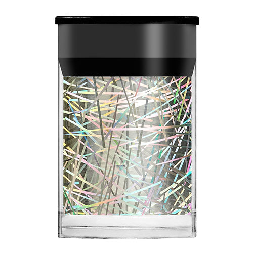 Silver Spangle Nail Foil