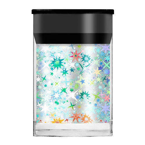 Silver Stars Nail Foil