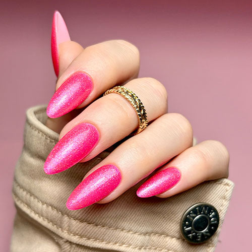 Stiletto Pink Mica Gel Polish