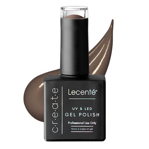 rich brown gel polish