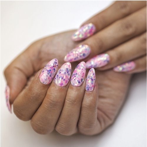 Unicorn Chunky Nail Glitter Shapes