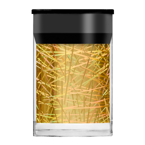 gold spangle foil