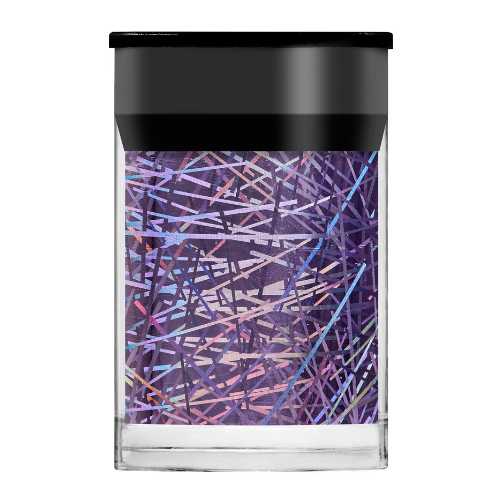 lilac spangle foil