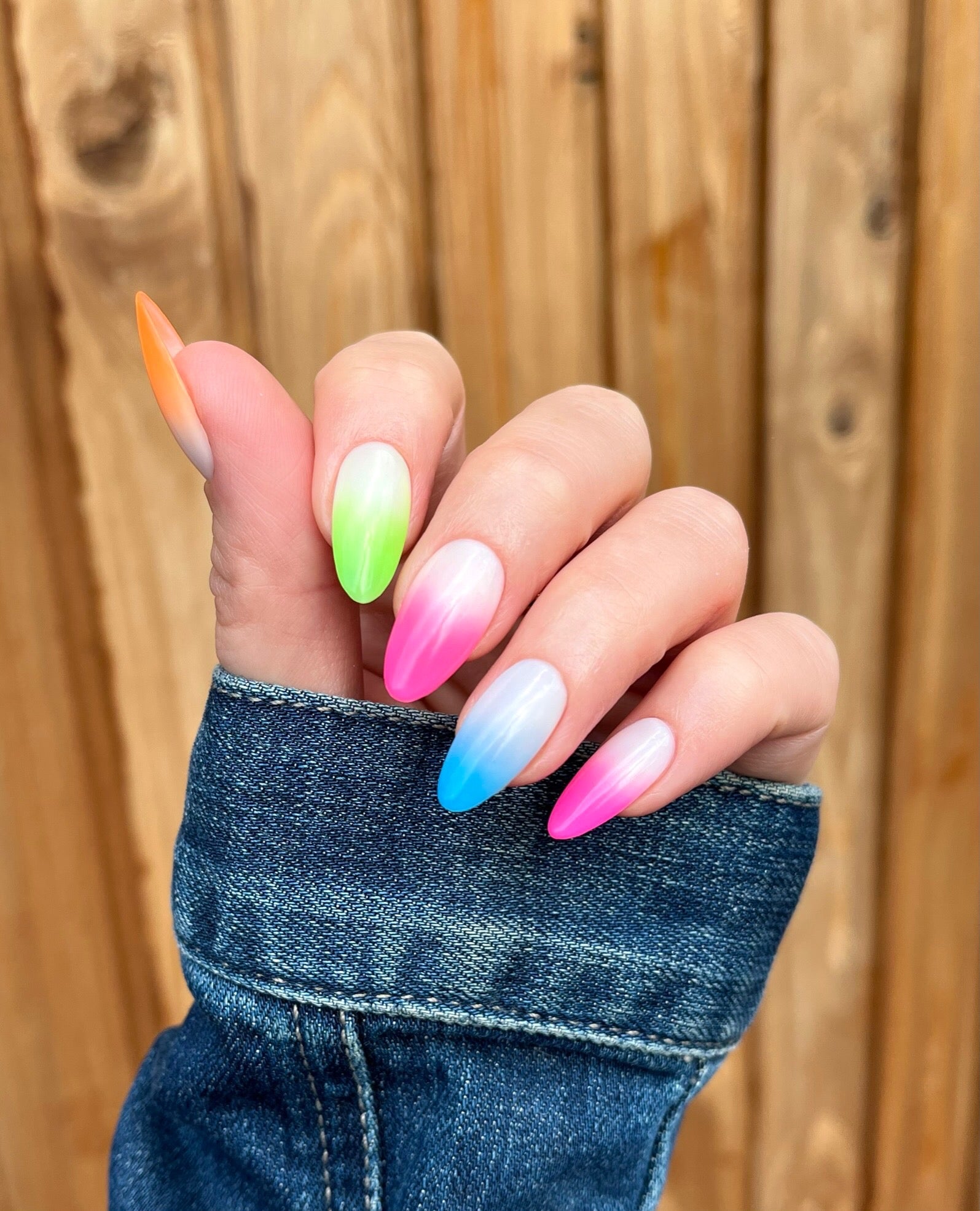 Awesome Neon Nail Powder