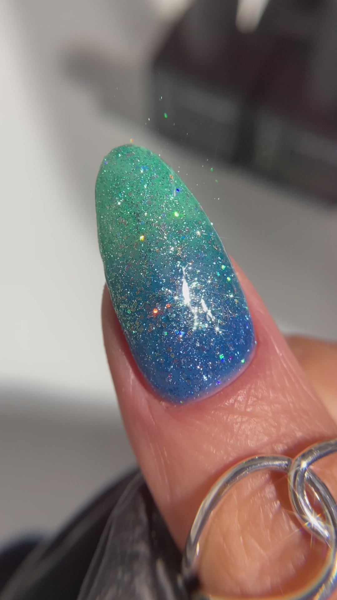 Load video: Holly Jolly Glitter Gel Polish