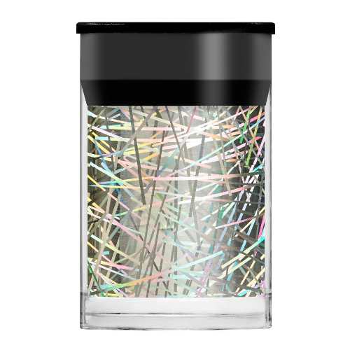 silver spangle foil